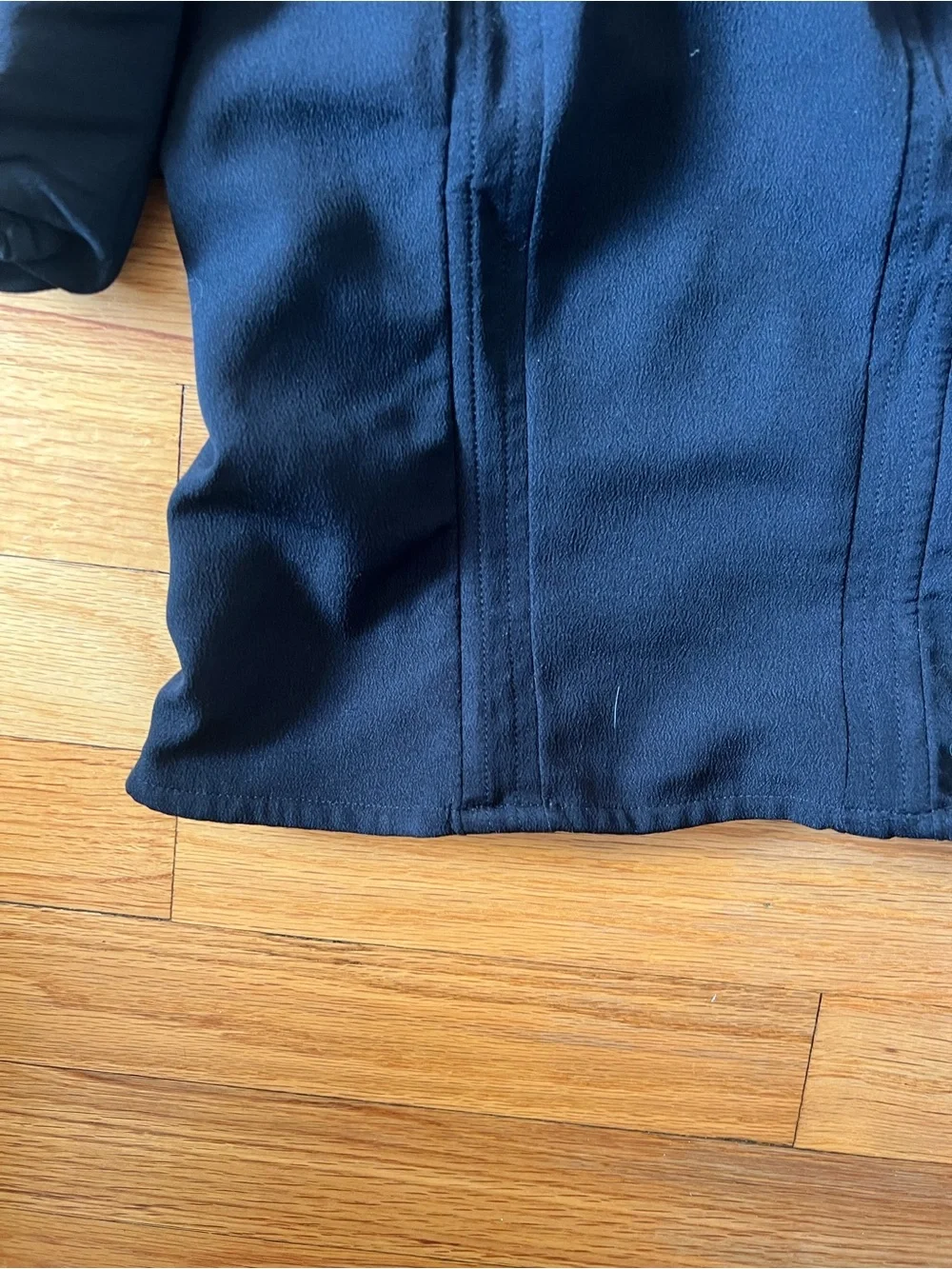Abercrombie & Fitch Black Puff-Sleeve Square Neck Top